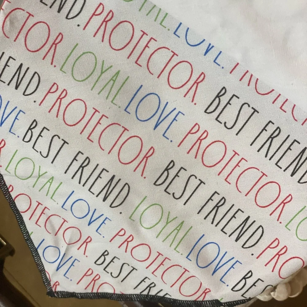 🎉HP🎉 Rae Dunn "GOOD GIRL" Pet Bandanas: Small/Medium - Picture 2 of 4